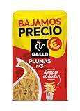 Gallo Plumas nº3, Pasta Seca, 400g