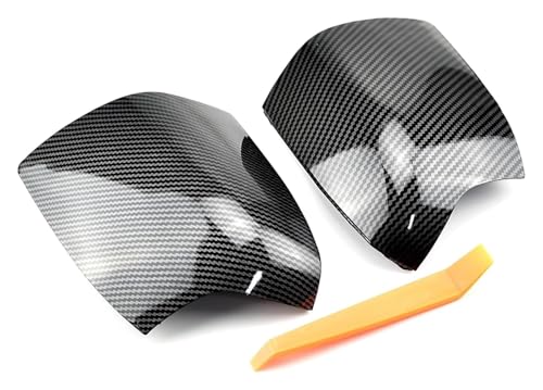 Boîtier rétroviseur Ford Focus 2005-2008 capuchon de remplacement noir avec lampe