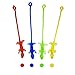 DoDoMagxanadu 14 Pack Assorted Stretchy Sticky Toy Kids’Party Favor Packs, Stretchy Sticky Hand Basket Fillers Novelty Fidget Toy Stocking Stuffers for Boys and Girls