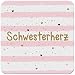 Produktbild GRUSS & CO Sheepworld, 46244 - Untersetzer, Schwesterherz, Kork, 9,5cm x 9,5cm
