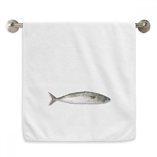 Serviette poisson long black ocean moelleuse et absorbante - 2