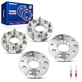 KAX 5x5 Wheel Spacers,1 inch 5 Lug Hub Centric Wheel Spacers fit for Grand Cherokee, Durango, Wrangler, Gladiator with M14x1.5 Studs 71.5mm Hub Bore,4pcs