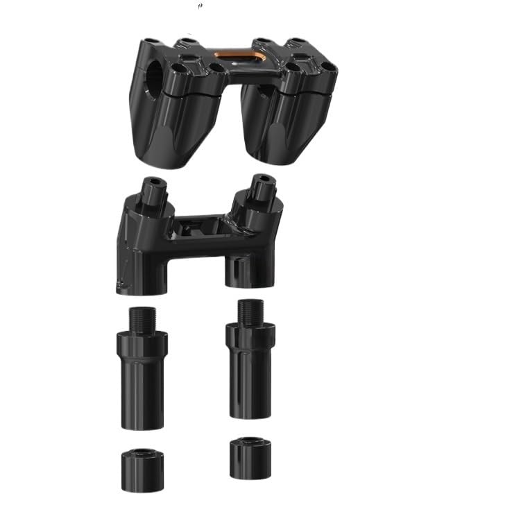 Kit de barras elevadoras de manillar kickback de 5 a 8 pulgadas para FXBBS y FXFBS 6