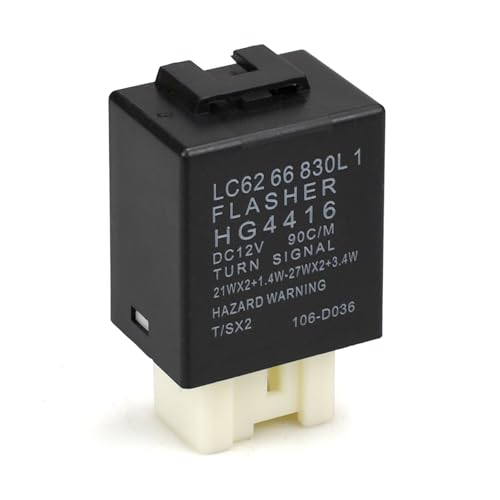 Relé intermitente LC6266830 de emergencia para Mazda Familia 323 y Protege