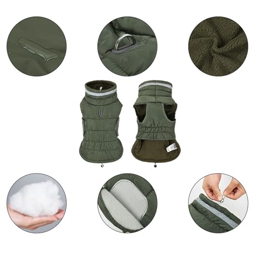 Chaquetas para actividades al aire libre Nucelit ropa de abrigo para perros 7