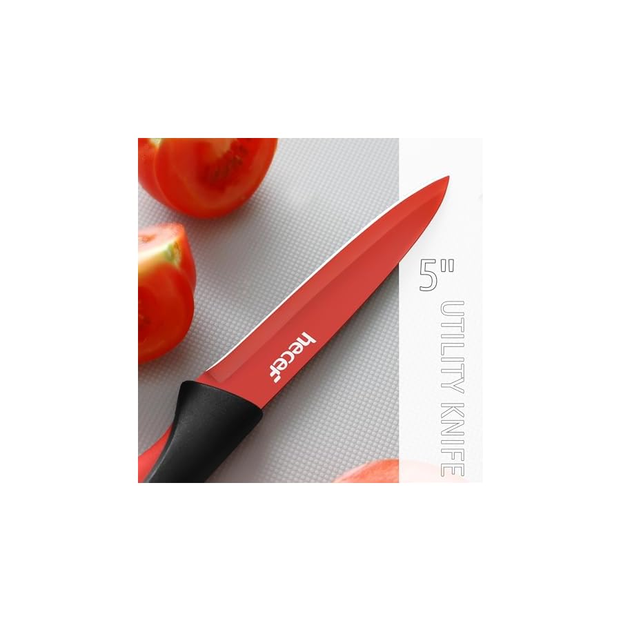 hecef-13-Pieces-Kitchen-Knife-Set-with-Built-in-Sharpening-Wooden-Block-High-Carbon-Stainless-Steel-Knife-Block-Set-with-Steak-Knives-Kitchen-Scissors-Red hecef 13 Pieces Kitchen Knife Set with Built-in Sharpening Wooden Block, High Carbon Stainless Steel Knife Block Set with Steak Knives, Kitchen Scissors, Red