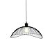 Produktbild Briloner Leuchten Pendelleuchte Schwarz, Deckenlampe Retro, Deckenleuchte Metall, E27 Ø50,2, Ø 50,2 cm