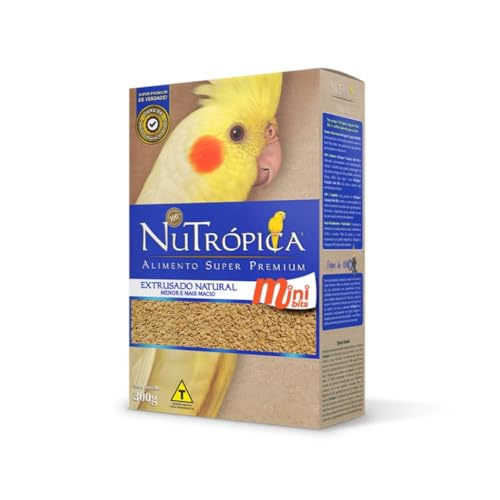 Ração Para Calopsita Natural Mini Bits 300g Nutrópica