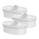 Replacement for All Waterdrop Pitcher Filtration System, Fits Waterdrop WD-PF-01A Plus, Reduces PFOA/PFOS, Chlorine, Last Up to 3 Months or 200 Gallons (Pack of 3), AQUA CREST