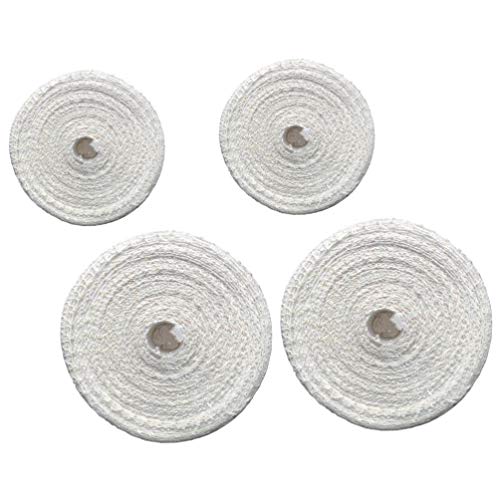 4 Rolls Roll Char Siew Braided Rope Butcher Twine Meat Netting Cotton Sausage Twine Sausage Netting Twine Meat Net Butchers Netting Meat Wrapper White Mutton Spiced Cotton Thread