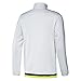 adidas Real TRG Top - Sudadera para Hombre, Color Blanco/Gris/Lima, Talla XS
