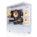 SYSTEMTREFF High-End Gaming PC weiß AMD Ryzen 7 7800X3D 8x5GHz | Nvidia RTX 5070 12GB DX12 | 1TB M.2 NVMe | 32GB DDR5 RAM | Windows 11 | Desktop Computer Rechner für Gamer, Zocker & Streamer