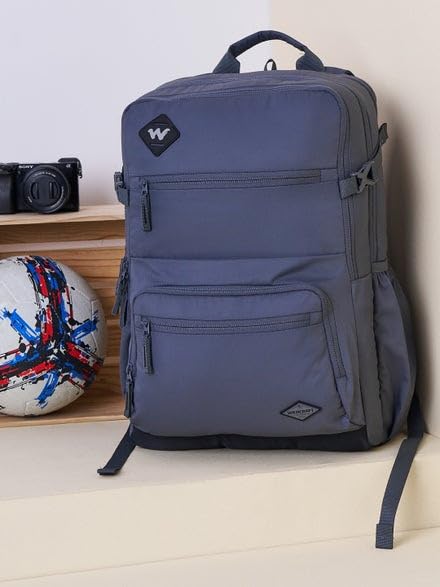 Image of wildcraft Stylish Polyester Unisex Backpack | Andes 45 LP Durable & Lightweight backpack for Men & Women | Backpack for Office, Gym, Travel - 45 Litre, Castlerock