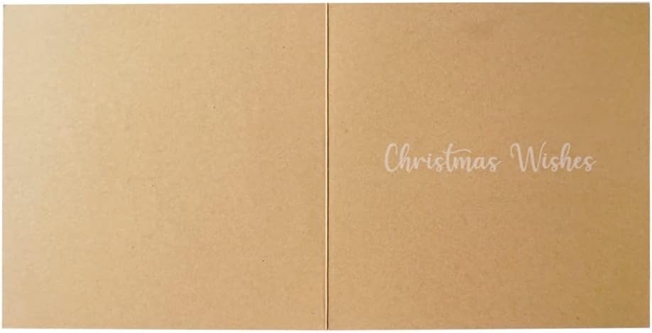 Clairefontaine cfX-30984-Bb3 Christmas Card (1 Card and 1 Envelope), Christmas Greeting Card