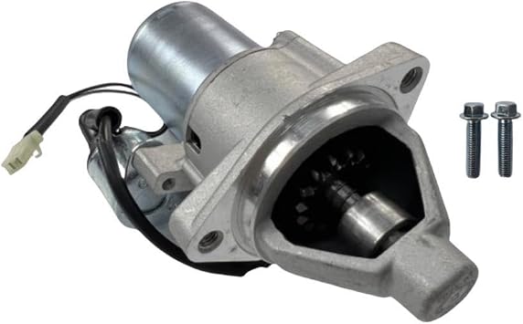 Engine Starter Motor with Solenoid and Bolts -Compatible Replacement for Predator Inverter Generators 9500-Watt Surge / 7600-Watt Running SKU# 71365, 59188