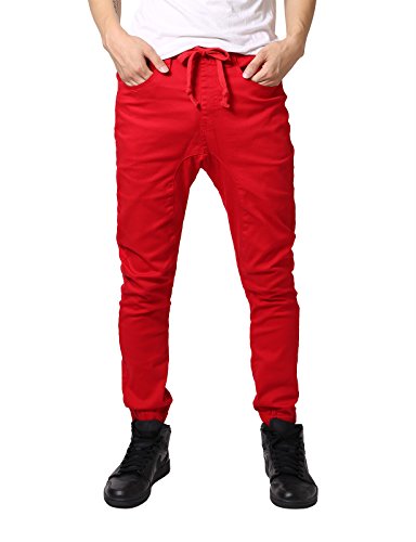 Image of JD Apparel Men's Harem Twill Joggers Pants