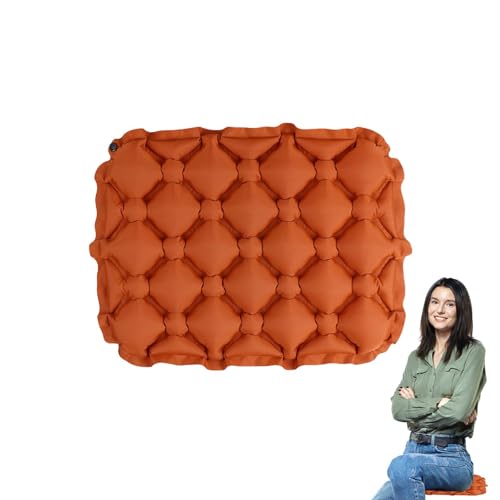 Air Seat Cushion - Inflatable Cushion Seat | Air Cushion Seat | Waterproof Inflatable Seat Cushion with Storage Bag | Portable Sit Mat Pad Back Support Pad | Camping Gear Chair Pad for Travel