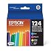 Epson T124120-BCS DURABrite Ultra Black and Color Combo Pack Moderate Capacity Cartridge Ink