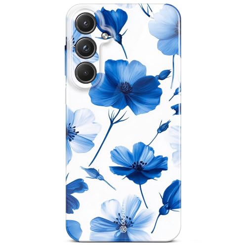 Coque Samsung S20 FE ONEFLOW à motif floral bleu et blanc avec protection caméra