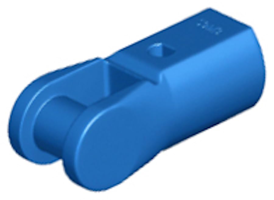LEGO Bar Holder with Handle, Part 23443 (Blue, 10, Bricks)