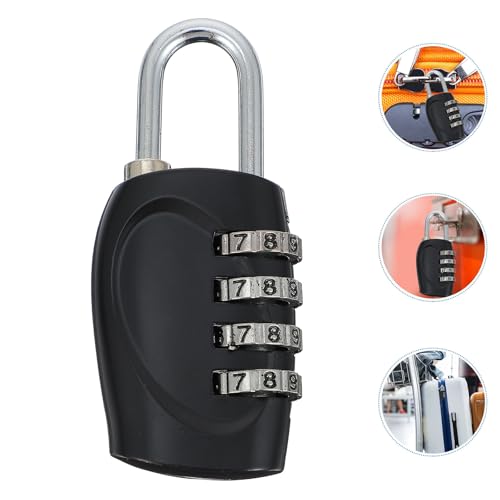 Serrure de valise anti-perte de clé lot de 6 cadenas à combinaison à 4 chiffres école