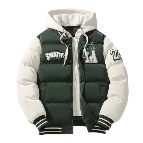 Manteau hiver 3/4 homme veste de sport doudoune manches longues