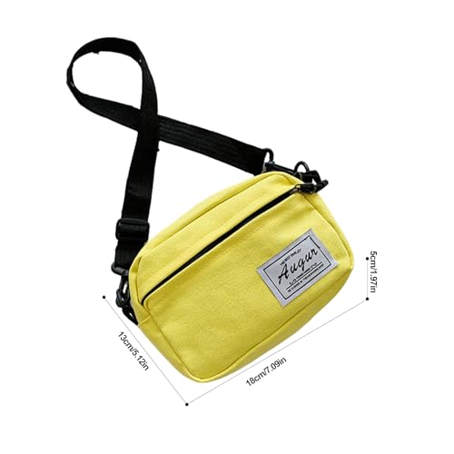 Bolso cruzado para mujer, mini tote cuadrado ligero miniatura 6