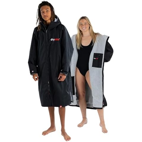 Dryrobe Advance Waterproof Changing Robe with Fleece Cover
