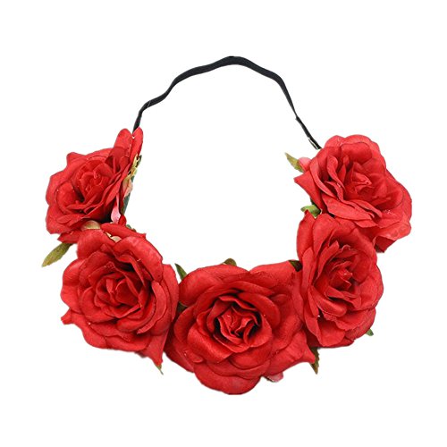 Preisvergleich Produktbild Spaufu Damen Stirnband rot rot