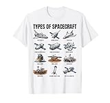 Tipos de Naves espaciales Exploración Espacial Astronomía Ciencia Camiseta