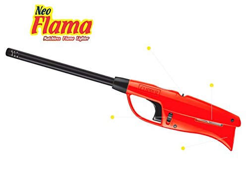 Kofy Products Clipper Neo Flama Matchless Flame Lighter(Pack of 2) With Free Diamond Sputtered Kitchen Knife 4