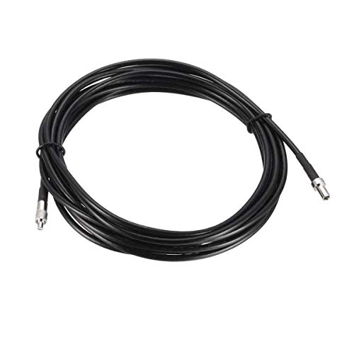 CORONIR 10m 33ft Cable TS9 Male to TS9 Female RF Coaxial Extension Cable RG174 Jumper Cable