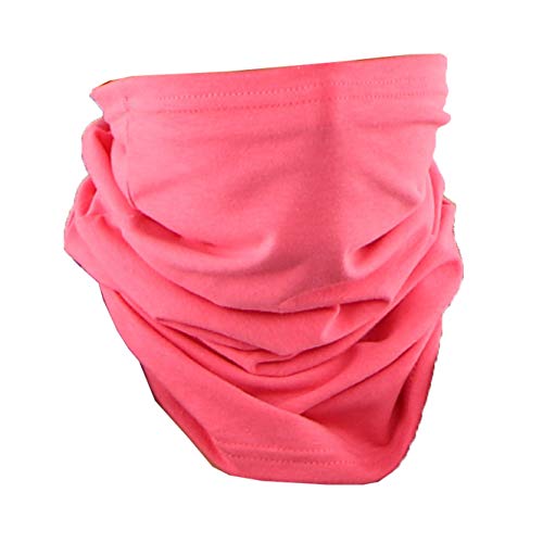 Image of Cotton Face Mask Bandana Tube Scarf Made in America Solid Neck Gaiter