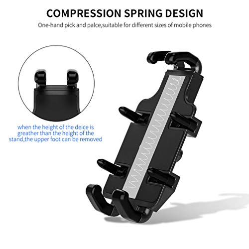 FAVOMOTO Motorfiets Telefoon Mount Universele Motor Fiets Stuur Gsm Houder 360 Rotatie Schokbestendige Waterdichte… - Image 5