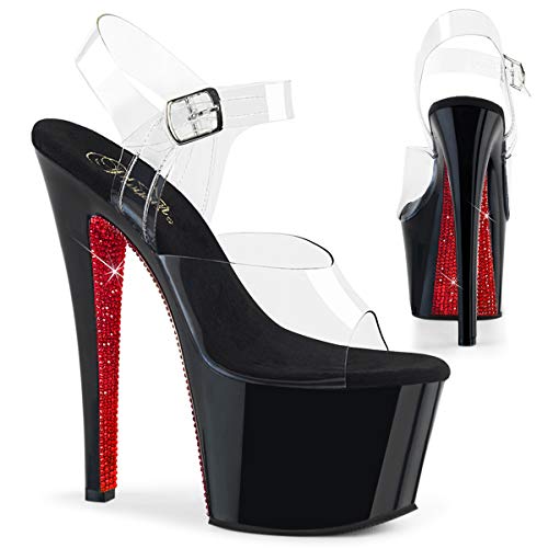 Pleaser Women's Sky-308CRS Ankle-Strap Sandal
