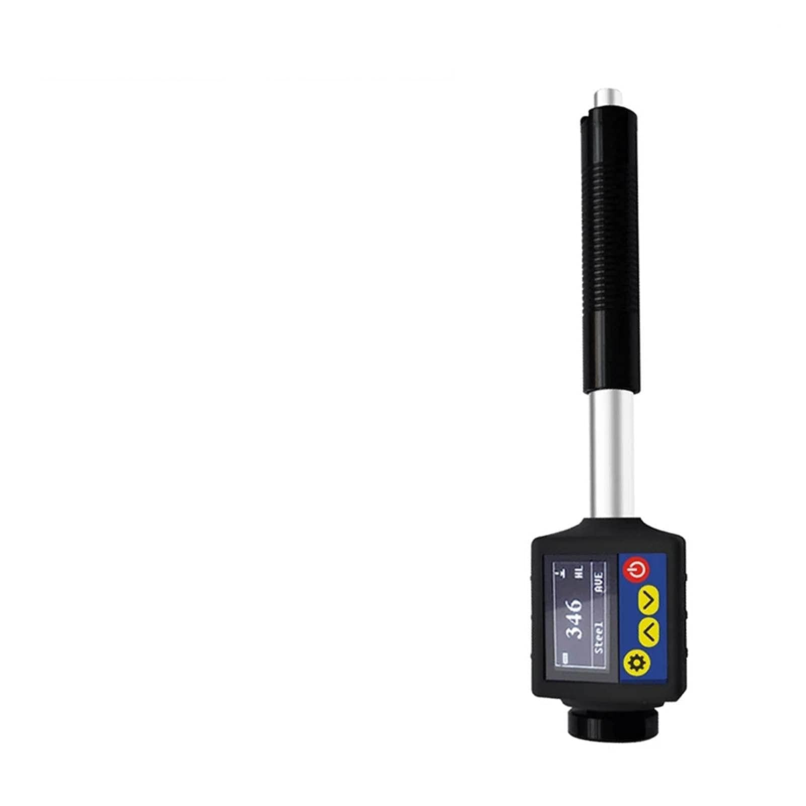 EDEDE Refraktometer, Pen-typ-tragbarer Leeb-Härte-Tester, digitaler Metallhärtetester for Edelstahlbereich HRC HRB HB HL HV HS Durometer für Weinherstellung, Bierbrauen, Obst, Zuckergehal(Noir)