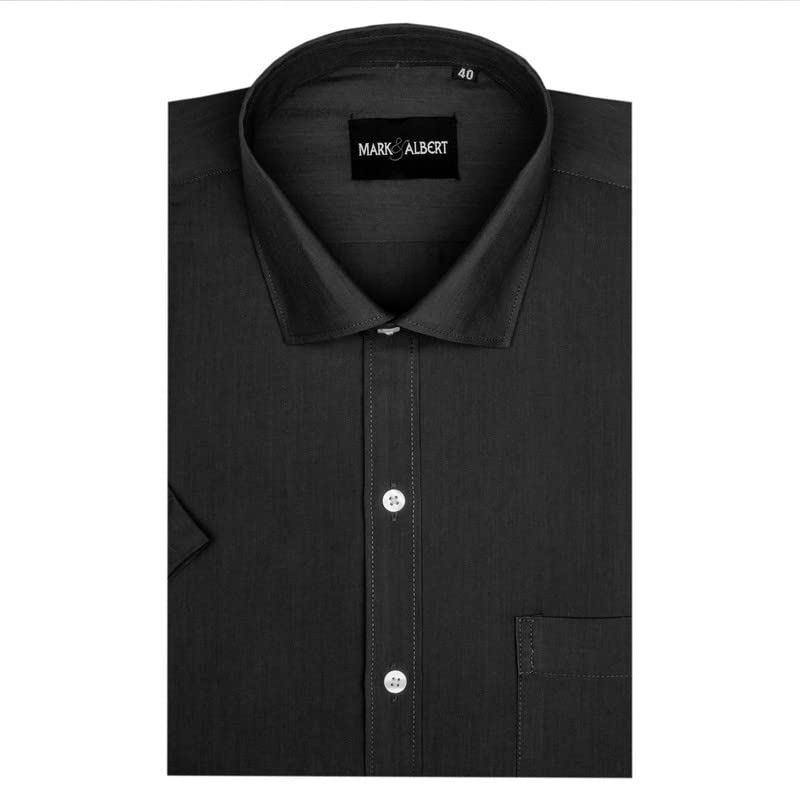 Image of MARK & ALBERT Men's Half Sleeves Regular Shirt