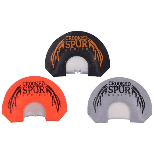 FOXPRO Crooked Spur Turkey Mouth Call Combo 3 Diaphragm Calls Included