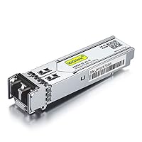 10Gtek für Ubiquiti UniFi 1Gb SFP SX Multimode Transceiver UF-MM-1G, 1000Base-SX SFP Mini-Gbic Modul, Dual LC Connector, 850nm, 550m – Ansicht 1
