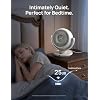 DREO Fan for Bedroom, Desk Air Circulator Fans with Remote, 11 Inch Table Fan for Whole Room, 65ft Powerful Airflow, 120 Vertical Manual and 90 Oscillating, 4 Speeds, 8H Timer, 25dB Quiet, Home