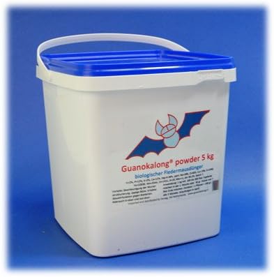 Guanokalong Bio Fledermausguano Dünger – 5 Kg, NPK 3:10:2, Für Alle Pflanzen