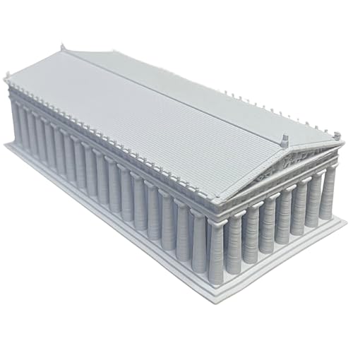 Sands3D™ Parthenon Model – Miniature Greek Temple Replica, Ancient Architecture Display, Classical Landmark Collectible