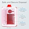 Sharps Container Small - Sharps Containers for Home Use and Labs - Portable Needle Disposal and Travel Size Biohazard Bin - 1 Quart (Pack of 1) #1