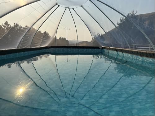 Pool Net Dome para piscinas rectangulares y ovaladas 12'x22'-24' miniatura 2