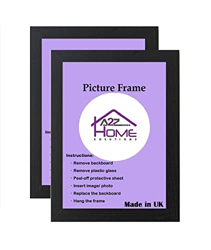 A2Z Home Solutions® Large Wall Picture Frames 60 x 30cm Frame Landscape & Portrait Panoramic Frame For Wall Posters Photos Canvas Paintings Art Gallery (Black) A2Z Home Solutions® Large Wall Picture Frames 60 x 30cm Frame Landscape & Portrait Panoramic Frame For Wall Posters Photos Canvas Paintings Art Gallery (Black)