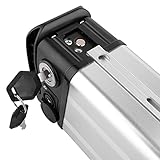 [Precauciones] Después de instalar la batería de la bicicleta eléctrica de acuerdo con el manual de instrucciones, recargue la batería de litio por completo antes de usarla. Encienda el interruptor cuando recargue para que la batería se pueda recargar al 100% por completo.