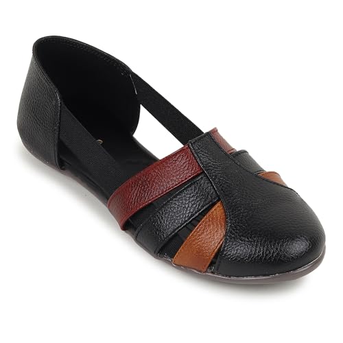 Image of SELBRO round toe Flat fashionable womens & girls sandals for casual and formal wear SND-12