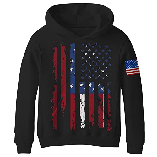 SAYM Teen Boys' Galaxy Fleece Sweatshirts Pocket Pullover Hoodies 4-16Y