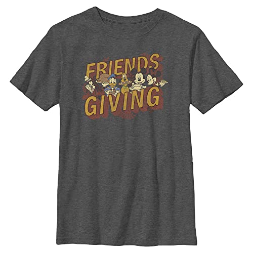 T-shirt Disney Mickey garçons idéal pour fêter Thanksgiving en famille