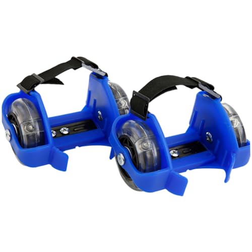 UPKOCH Adjustable Kids Heel Wheel Roller Skates Led Flashing Kids Skates Shoes Toddler Roller for Boys Girls 3 Years